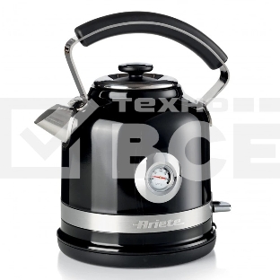 Чайник электрический Ariete Moderna 2854/02 черный 2000 Вт, 1.7 л