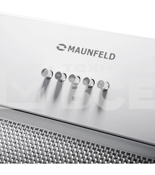 Вытяжка встраиваемая Maunfeld THAMES 601PM белый, 60 см, 850 куб. м/ч, 44 дБ