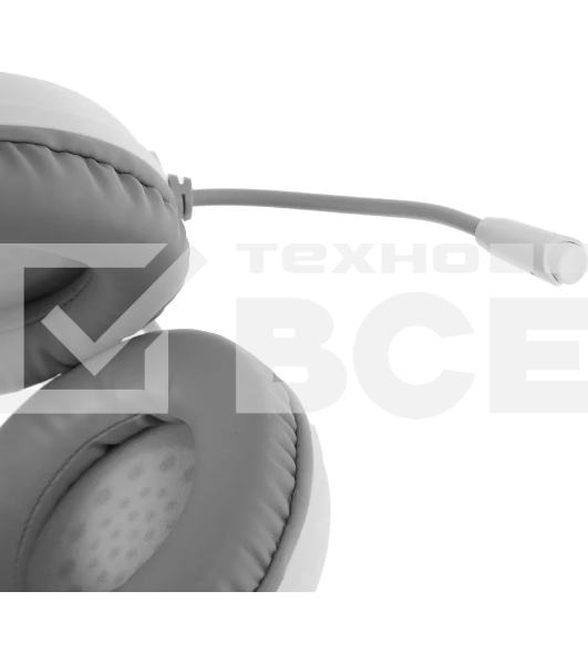 Гарнитура A4Tech Fstyler FH300U белый, проводная, подсветка