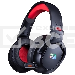 Гарнитура Redragon Nomen чёрный-красный, беспроводная + проводная, радиоканал, до 56 ч, подсветка, фото2