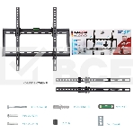 Кронштейн для телевизора Arm Media STEEL-4 черный 22
