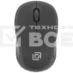 Мышь беспроводная Oklick 665MW черный, 1000 dpi, радиоканал, USB, кнопки - 3, фото 1