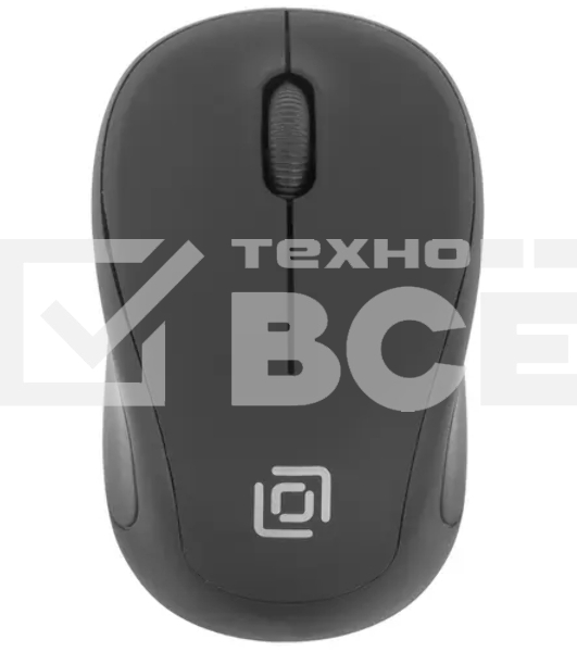 Мышь беспроводная Oklick 665MW черный, 1000 dpi, радиоканал, USB, кнопки - 3