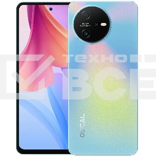 Смартфон OSCAL Tiger 12, 8/128Gb, голубой