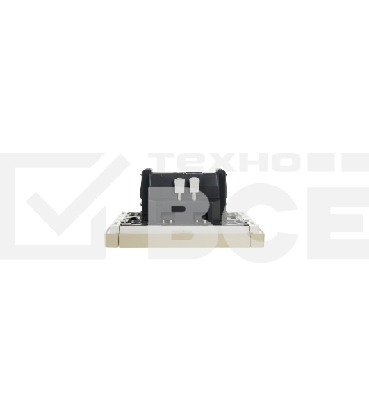 Выключатель IEK FORTE&PIANO FP402 1-кл с индикатором 10А ваниль