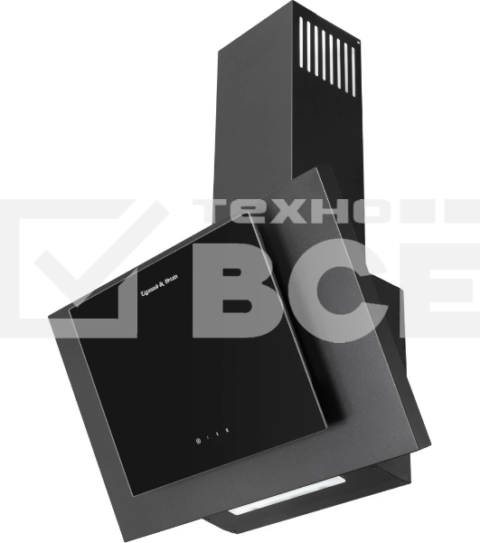 Вытяжка каминная Zigmund & Shtain K 141.6 B черный, сенсорное управление