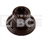 Розетка Bironi B1-101-02 с заземлением, керамика, Лизетта коричневый, фото3