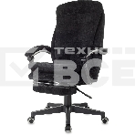 Кресло руководителя Бюрократ T-9950MSG-F Fabric черный Light-20, крестов. пластик, подст. для ног, фото18