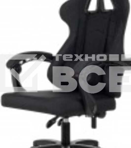 Кресло игровое Zombie Zoom Fabric черный Neo Black, крестов. пластик