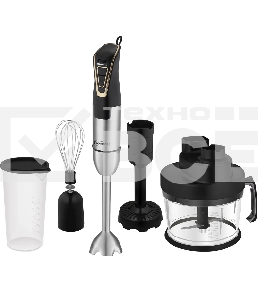 Блендер погружной Rondell RDE-1303 1800Вт черный/нержавеющая сталь