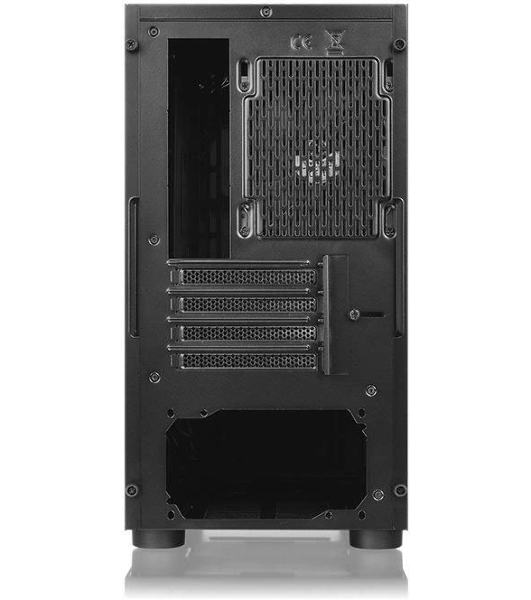 Компьютерный корпус Thermaltake Versa H18 Window черный без БП mATX 2xUSB 2.0 1xUSB 3.0 audio bott PSU