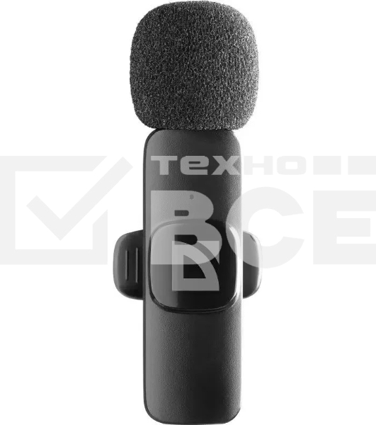 Петличный микрофон Defender Talky-137 wrls, черный, на прищепке, 1шт