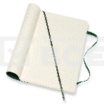 Блокнот Moleskine CLASSIC SOFT QP616K15 Large 130х210мм 192стр. линейка мягкая обложка зеленый, фото3