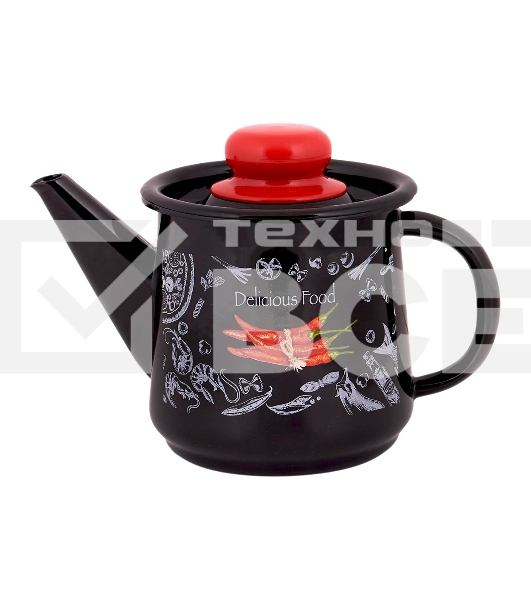 Чайник для плиты APPETITE 1с202с Chilli эмал 1,0 л без свистка