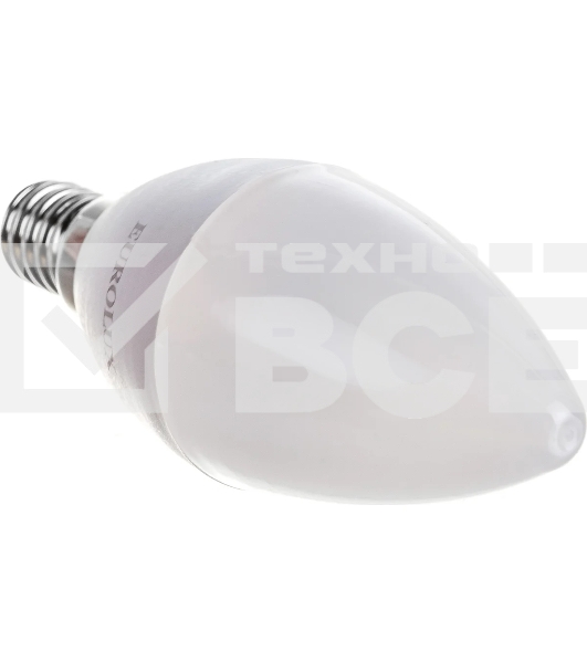 Лампа светодиодная EUROLUX LL-E-C37-5W-230-2
