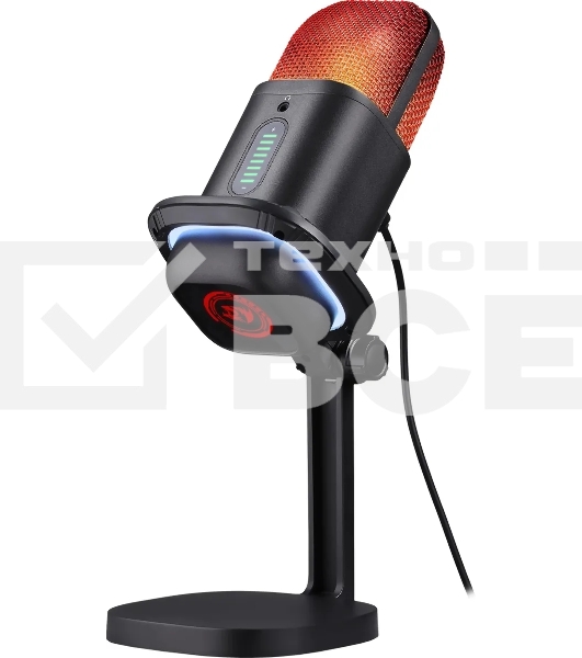 Игровой стрим микрофон Redragon Echowave GM305 USB,омнидир/кардиоид,подсветка_1