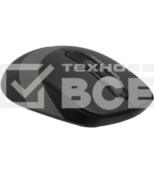 Мышь беспроводная A4Tech Fstyler FG10S черный/серый, 2000 dpi, радиоканал, USB, кнопки - 4