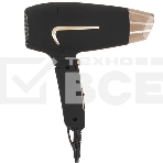 Фен Zelmer TRAVEL ZHD8321 черный/золотистый, 1600 Вт, компактный, фото2