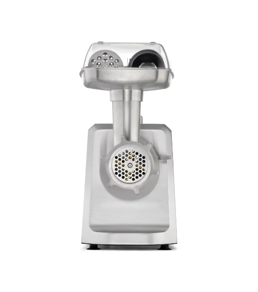 Мясорубка электрическая CASO FW 2500 серебристый, 2500 Вт, 2.5 кг/мин, реверс, защита от перегрузки, насадки - 5
