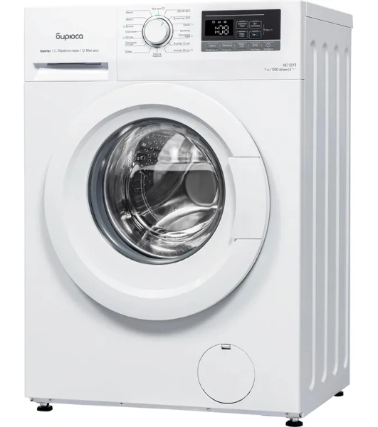 Стиральная машина Бирюса WM-ML712/10 белый, загрузка фронтальная 7 кг, 1200 об/мин, класс A+++