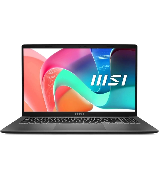 Ноутбук MSI Modern 15 F1MG-1045XRU Intel Core 5 120U/16Gb/SSD512Gb/15.6'/IPS/FHD/1920x1080/60Hz/NoOS/Platinum Gray/1.7kg (9S7-15S111-1045)