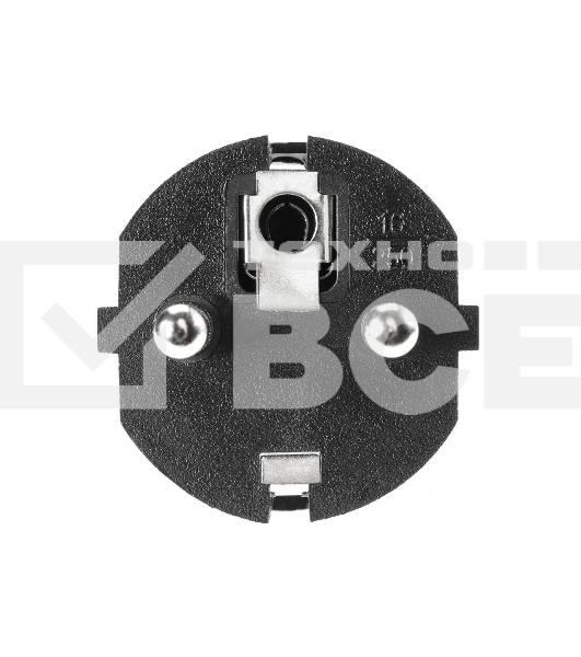 Кабель компьютер-розетка 220V EURO VDE 3G*1.0mm2 медь TELECOM TE021-CU 1,8м