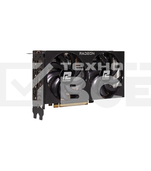 Видеокарта PowerColor PCI-E 4.0 RX 7600 8G-F AMD Radeon RX 7600 8Gb 128bit GDDR6 2250/18000 HDMIx1 DPx3 HDCP Ret