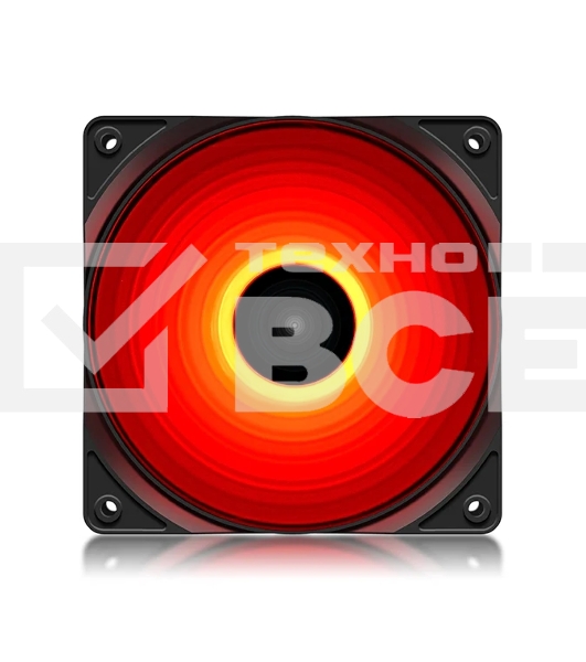 Вентилятор для корпуса DEEPCOOL RF120R черный, 120 мм, 1300 об/мин, 21.9 дБ, 3 pin