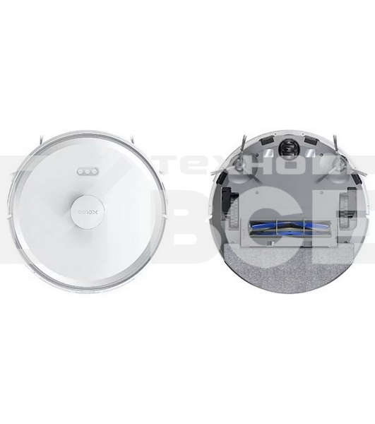 Робот-пылесос Roidmi Smart Robot Vacuum and Mop Cleaner H30Plus белый, 52 Вт, 5200 мАч, уборка сухая/влажная, пылесборник контейнер 0.25 л