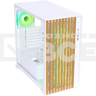 Компьютерный корпус Aerocool / Formula TimberLine T0 белый без БП mATX 6x120mm 6x140mm 2xUSB3.0 audio