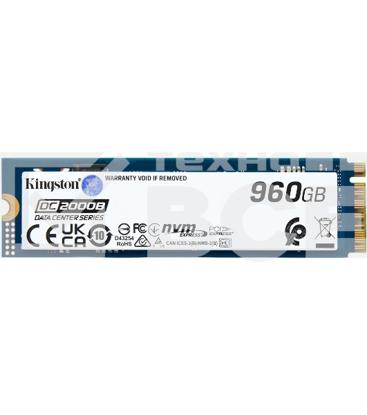 Накопитель SSD Kingston PCIe 4.0 x4 960GB SEDC2000BM8/960G DC2000B M.2 2280 0.4 DWPD