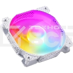 Вентилятор для корпуса Aerocool / Formula Cosmic 12WH FR RGB белый, 120 мм, 1100 об/мин, 22.3 дБ, 4 pin, фото5