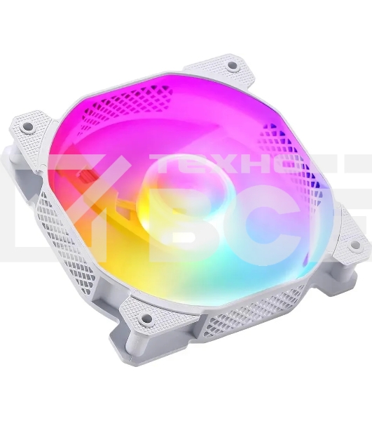 Вентилятор для корпуса Aerocool / Formula Cosmic 12WH FR RGB белый, 120 мм, 1100 об/мин, 22.3 дБ, 4 pin