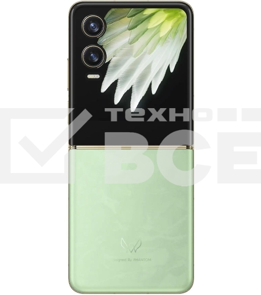 Смартфон Tecno Phantom V Flip 2 5G AE11, 8/256Gb, зеленый
