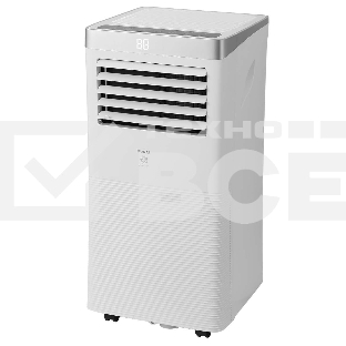 Кондиционер мобильный FUNAI MAC-CA25CON04 9000 BTU, 19 м², 54/55 дБ, охлаждение, осушение, белый