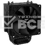Кулер ZALMAN CNPS4X BLACK V2, 92мм FAN, 3 HEAT PIPES, 4-PIN PWM, 800-2000 RPM, 29DBA, HYDRO BEARING, LGA1851/1700, AM5/AM4, screw type installation, фото 1