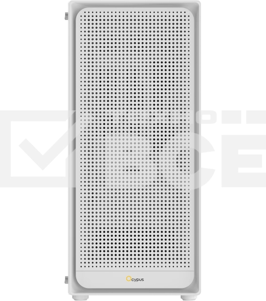 Компьютерный корпус Ocypus Gaммa C50 без БП белый (Gaммa-C50-WHG000XX-GL)