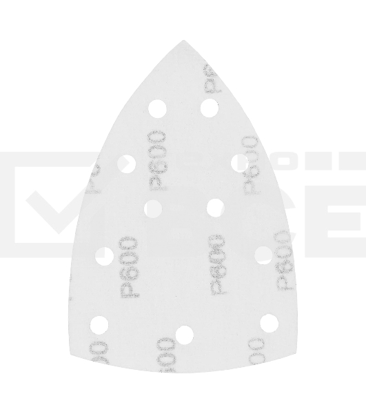 Треугольник абразивный Denzel на ворc. подложке под 