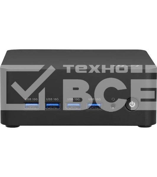 Неттоп MSI Cubi Z AI 8M-008XRU Ryzen 5 8645HS (4.3) 16Gb SSD 512Gb 760M без ОС WiFi BT 120W (9S6-B03231-019)