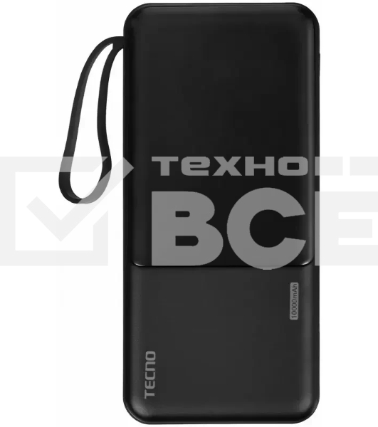 Портативный аккумулятор Tecno OnGO L101 10000mAh 12W 2.4A 2xUSB-A/USB-C черный
