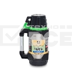 Термос Арктика 110-1500, узкое горло 1,5 л + чашки, с доп. чашкой и контейнером для чая, 2 крышки-чашки 400 мл, холод/тепло 32 ч, фото 1