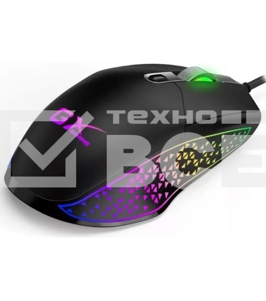 Мышь проводная Genius Scorpion M705 черный, 7200 dpi, USB, кнопки - 6