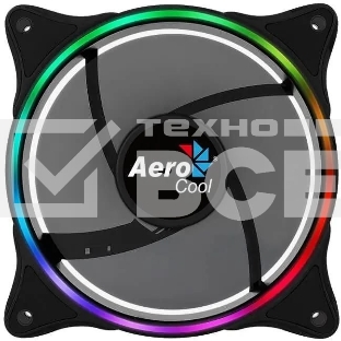 Вентилятор для корпуса Aerocool/Formula Eclipse 12 черный, 120 мм, 1200 об/мин, 19.8 дБ, 6 pin