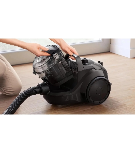 Пылесос Bosch BGC21X300 черный, 190/550 Вт, уборка сухая, пылесборник контейнер 2 л