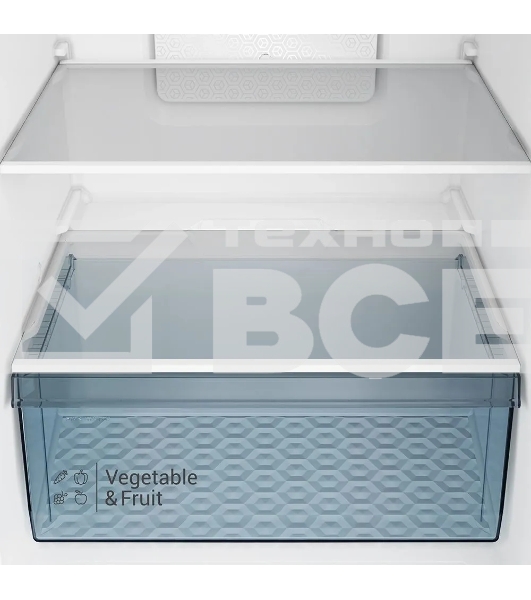 Холодильник Hitachi HRTN6443SUCS черный двухкамерный 315/94л морозилка сверху