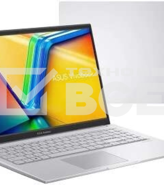 Ноутбук ASUS Vivobook 15 X1504VA-BQ4056/15.6'/IPS/Intel Core 5 120U/16Gb/512Gb SSD/Intel Graphics/NoOS/серебристый/1.7kg
