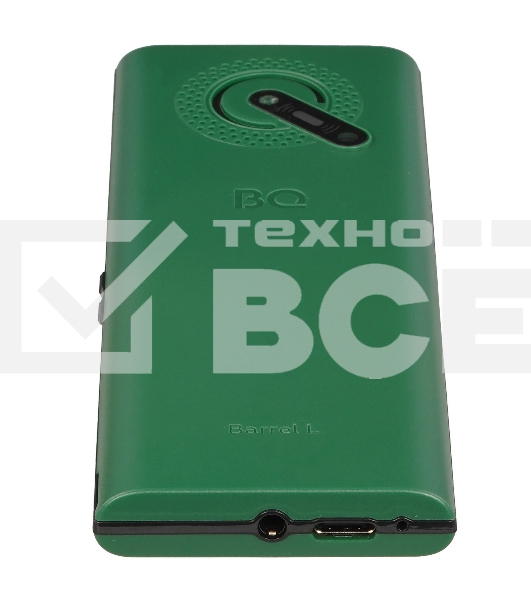 Мобильный телефон BQ 2458 Barrel L зеленый/черный