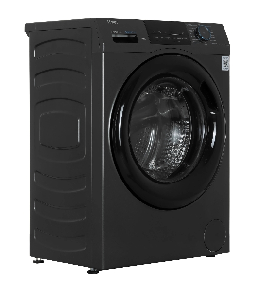 Стиральная машина Haier HW80-BP12929DE черный, загрузка фронтальная 8 кг, 1200 об/мин, класс A+++