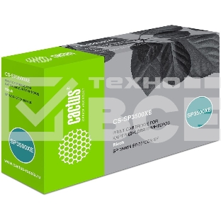 Картридж лазерный Cactus CS-SP3500XE черный (6400стр.) для Ricoh SP3500NSF/3510DN SF
