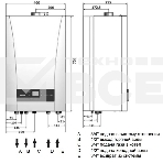 Котел газовый настенный BAXI ECO Nova 14F (14 кВт) 2 конт., с закрытой камерой сгорания, фото3
